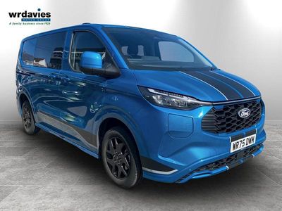 New Ford Transit Custom Sport 232 HP (170 kW) 2025 Digital aqua blue Van