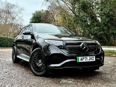 Used Mercedes EQC400 AMG Line Premium 300 kW (408 HP) 2022 Black SUV