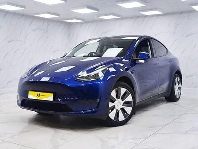 Used Tesla Model Y Long Range AWD 282 kW (384 HP) 2022 Blue SUV