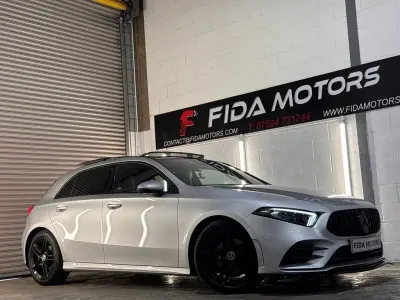 Used Mercedes A180 AMG Line Premium Plus 116 HP (85 kW) 2020 Silver Hatchback