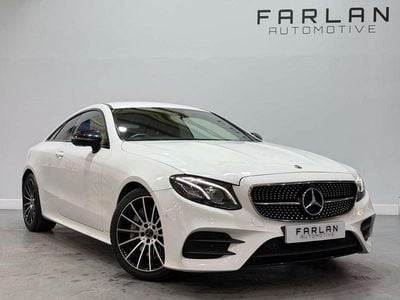 White Used 2019 Mercedes E300 AMG line Coupe | £19,450 (Good price)