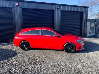 Used Mercedes CLA180 2018 Red Sedan