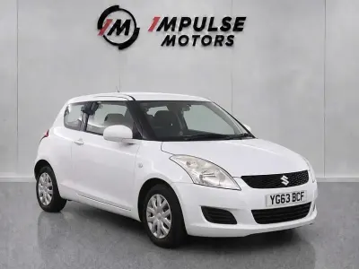 Used Suzuki Swift 92 HP (67 kW) 2013 White Hatchback