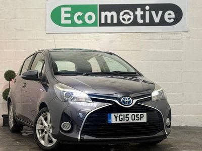 Grey Used 2015 Toyota Yaris Hybrid Hatchback | £6,995