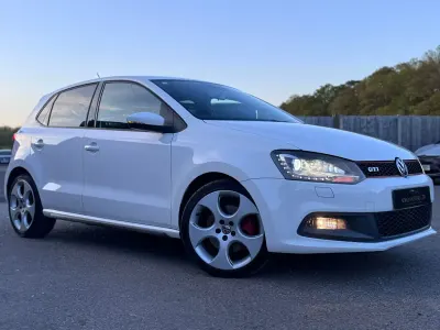 Used VW Polo GTI 180 HP (132 kW) 2012 White Hatchback