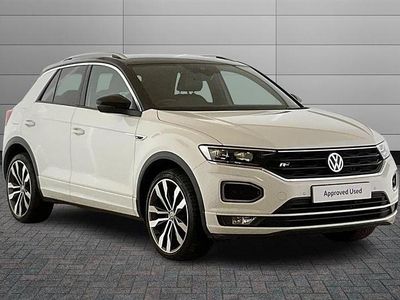 Used VW T-Roc R-line 115 HP (84 kW) 2019 White SUV