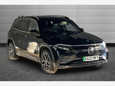 Black Used 2022 Mercedes EQB350 AMG Line Premium SUV | £27,450 (Fair price)
