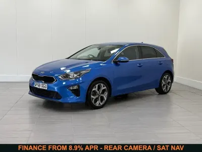 Used Kia Ceed 138 HP (101 kW) 2018 Blue Hatchback
