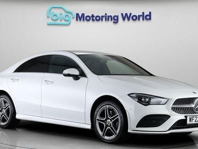 Used Mercedes CLA250e AMG line 259 HP (190 kW) 2022 White Sedan