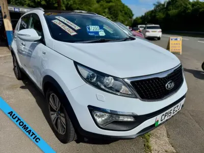 Used Kia Sportage 134 HP (98 kW) 2015 White SUV