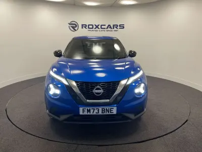 Used Nissan Juke N-Connecta 114 HP (83 kW) 2024 Blue SUV