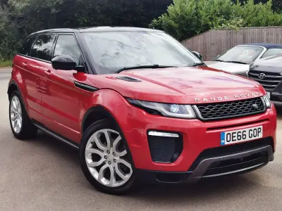 Used Land Rover Range Rover evoque HSE Dynamic 2016 Red Estate