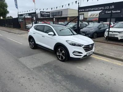 Used Hyundai Tucson Premium SE 2016 White SUV