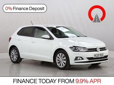 Used VW Polo Match 95 HP (69 kW) 2020 White Hatchback
