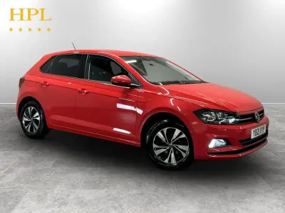 Used VW Polo Match 80 HP (58 kW) 2021 Red Hatchback