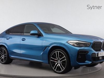 Used BMW X6 M Sport 282 HP (207 kW) 2023 Blue SUV