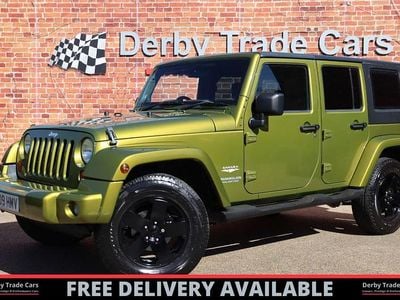 Used Jeep Wrangler Sahara 2009 Green SUV