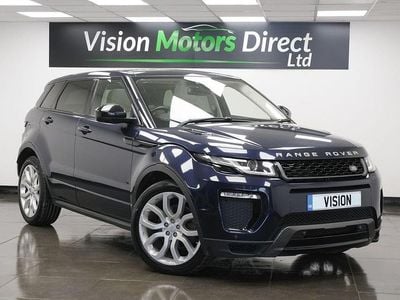 Used Land Rover Range Rover evoque HSE Dynamic 2015 Blue Estate