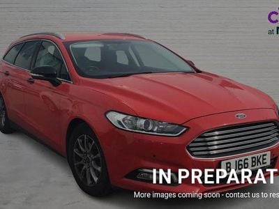 Used Ford Mondeo Zetec 120 HP (88 kW) 2016 Red Estate