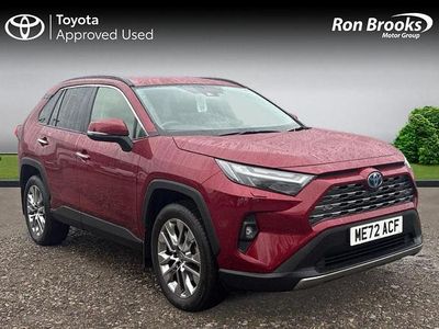 Red Used 2022 Toyota RAV4 Hybrid Premium SUV | £32,750 (A bit pricey)