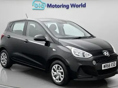 Used Hyundai i10 SE 67 HP (49 kW) 2018 Black Hatchback