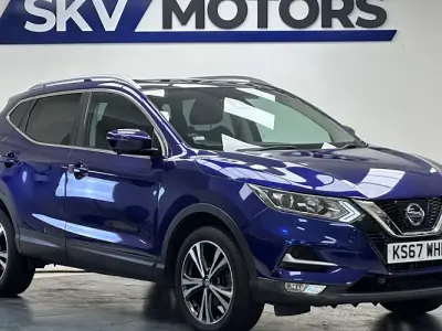 Used Nissan Qashqai N-Connecta 116 HP (85 kW) 2017 Blue SUV