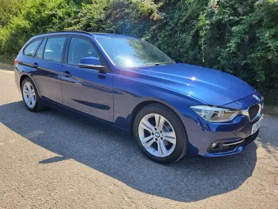 Used BMW 320 Sport Line 184 HP (135 kW) 2018 Blue Estate