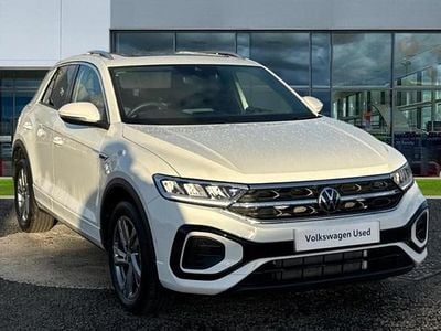 White Used 2025 VW T-Roc R-line SUV | £29,011 (A bit pricey)