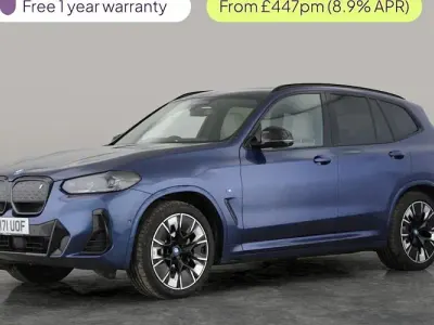 Used BMW iX3 M Sport 210 kW (286 HP) 2022 Blue SUV