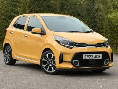Used Kia Picanto GT-Line S 99 HP (72 kW) 2023 Yellow Hatchback