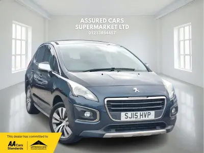 Used Peugeot 3008 Active 115 HP (84 kW) 2015 Blue Estate