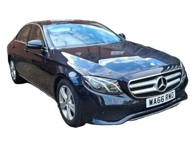 Used Mercedes E220 SE 194 HP (142 kW) 2016 Blue Sedan