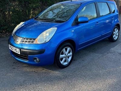 Used Nissan Note SE 88 HP (64 kW) 2007 Blue Hatchback