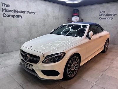 White Used 2018 Mercedes C220 AMG line Cabriolet | £16,780 (Good price)