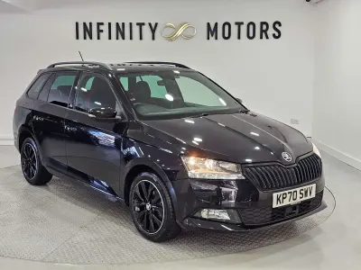 Used Skoda Fabia Monte Carlo 110 HP (80 kW) 2020 Black Hatchback