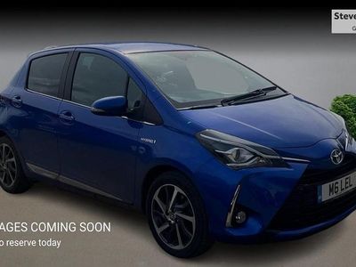 Used Toyota Yaris Hybrid 2017 Blue Hatchback