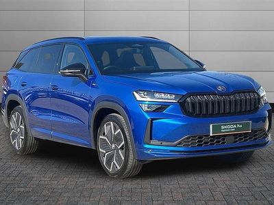 New Skoda Kodiaq SportLine 150 HP (110 kW) 2025 Race blue SUV