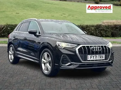Usado Audi Q3 S-Line 150 HP (110 kW) 2021 Preto SUV