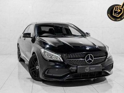 Used Mercedes CLA220 AMG line 177 HP (130 kW) 2018 Black Sedan