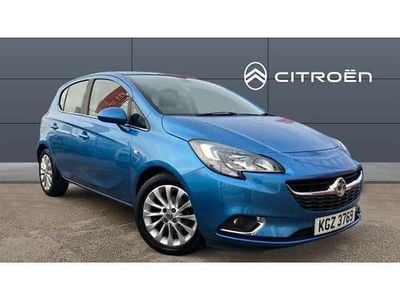 Used Vauxhall Corsa 90 HP (66 kW) 2018 Blue Hatchback