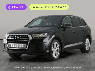 Used Audi Q7 S-Line 286 HP (210 kW) 2019 Black SUV