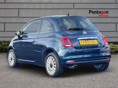 Used Fiat 500 Lounge 69 HP (50 kW) 2019 Blue Hatchback