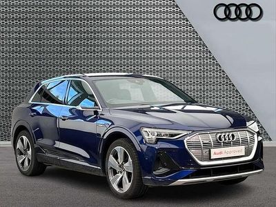 Used Audi e-tron S-Line 230 kW (313 HP) 2021 Blue SUV