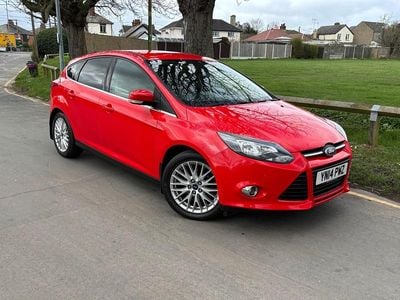 Used Ford Focus Zetec 2014 Red Hatchback
