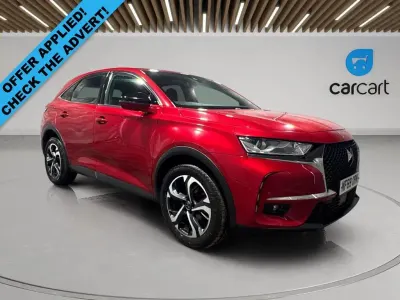 Used DS Automobiles DS7 Crossback Elegance 130 HP (95 kW) 2019 Red SUV