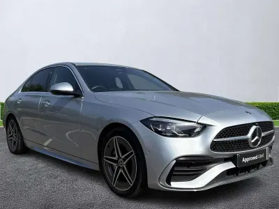 Used Mercedes C200 AMG line 2025 Silver Sedan