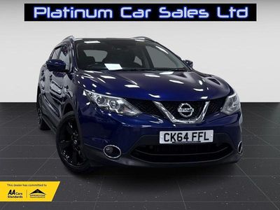 Blue Used 2014 Nissan Qashqai N-TEC SUV | £6,495