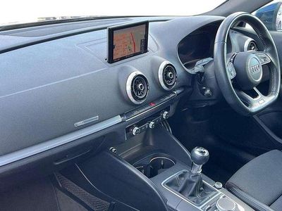 Used Audi A3 S-Line 190 HP (139 kW) 2018 Blue Sedan