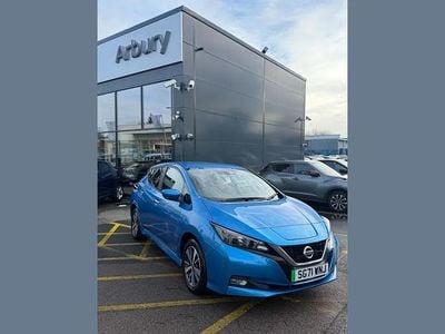 Blue Used 2021 Nissan Leaf Acenta Hatchback | £9,395 (Good price)