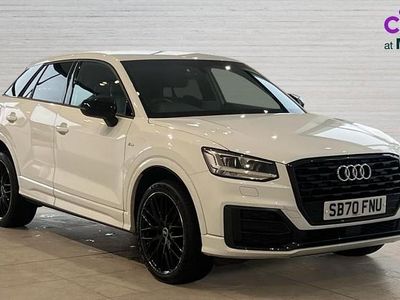 Used Audi Q2 Black Edition 116 HP (85 kW) 2020 White SUV